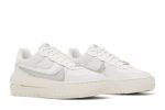 (W) Nike Air Force 1 PLT.AF.ORM ‘Summit White Metalic Silver’ DJ9946-101 WABT