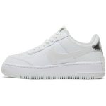 (W) Nike Air Force 1 Shadow White Metallic Silver DQ0837-100 WABT