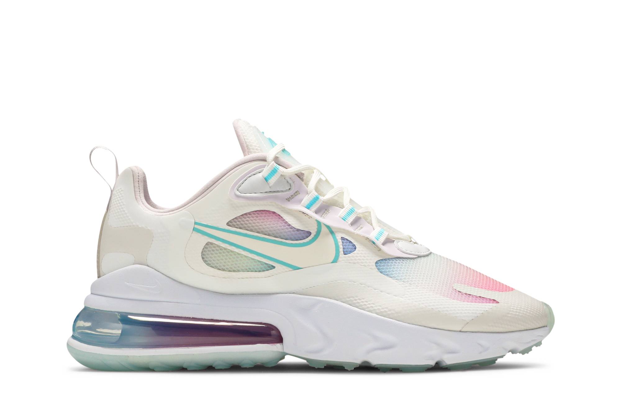(Women) Nike Air Max 270 React SE Light Gradient CK6929-100 Nicesnk