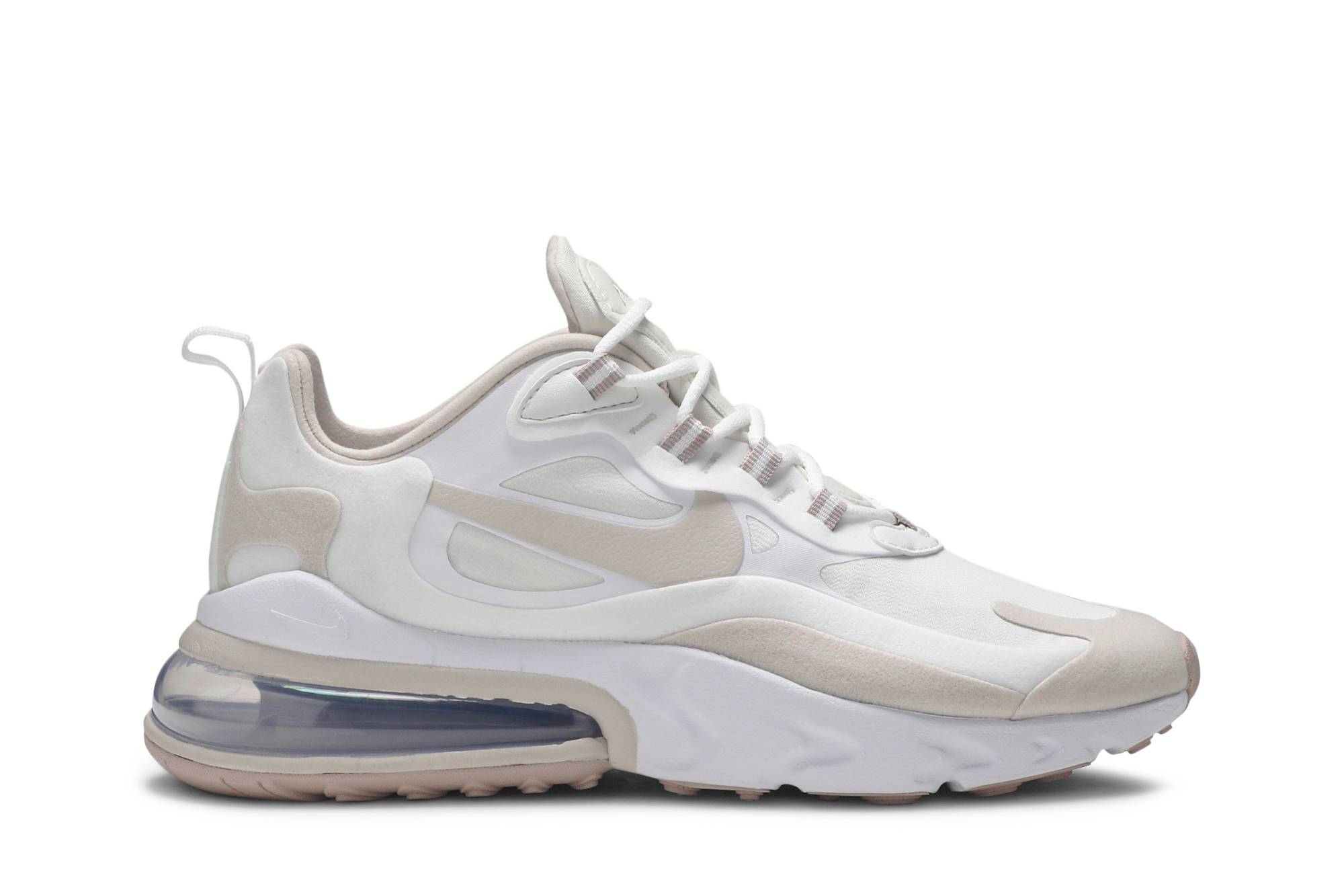 (Women) Nike Air Max 270 React Summit White Orewood Brown CJ0619-102 Skidge