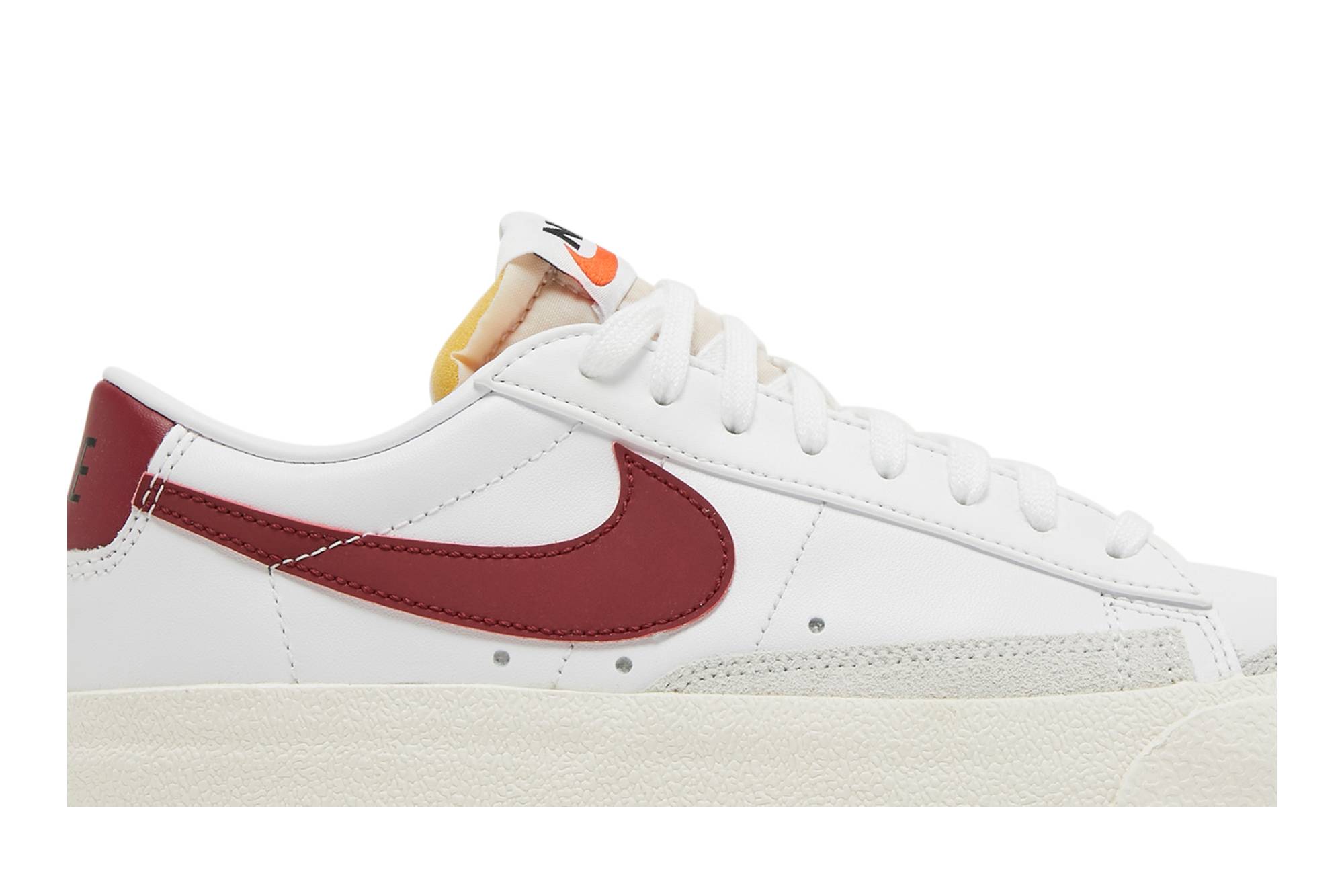 (Women) Nike Blazer Low 77 White Team Red DC4769-104 Skidge - Image 9