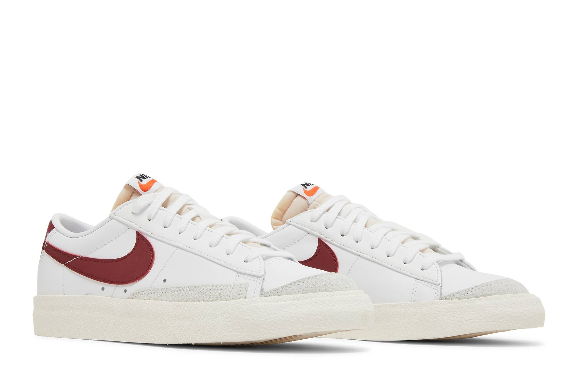(Women) Nike Blazer Low 77 White Team Red DC4769-104 Skidge - Image 15