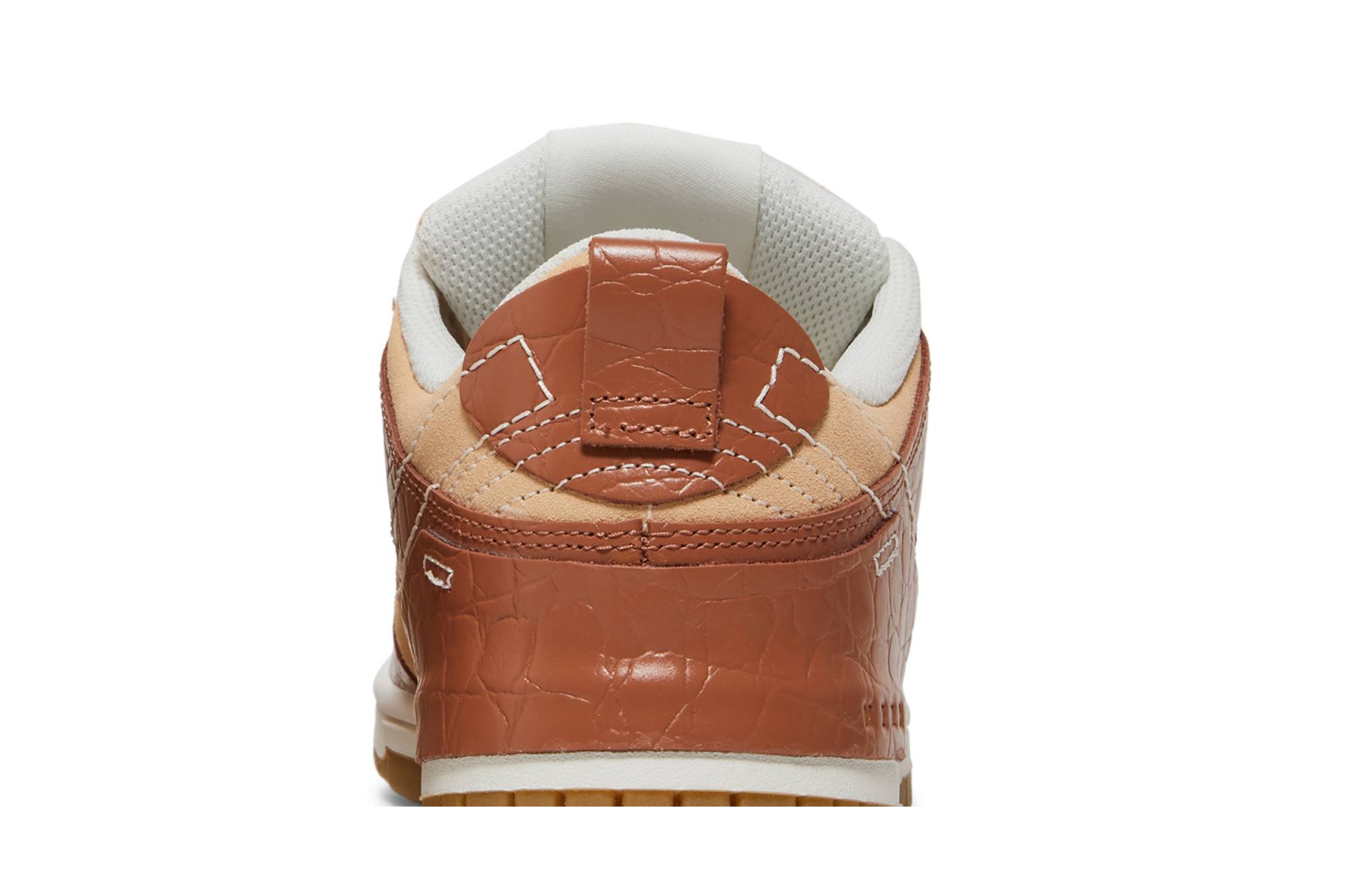 (Women) Nike Dunk Low Disrupt 2 'Brown Croc' DV1026-215 - Image 7