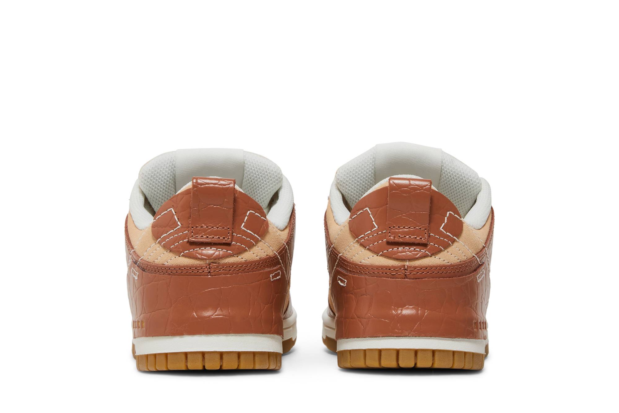 (Women) Nike Dunk Low Disrupt 2 'Brown Croc' DV1026-215 - Image 6