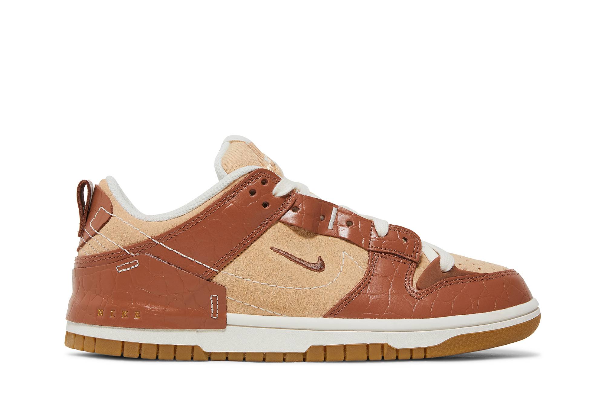 (Women) Nike Dunk Low Disrupt 2 'Brown Croc' DV1026-215