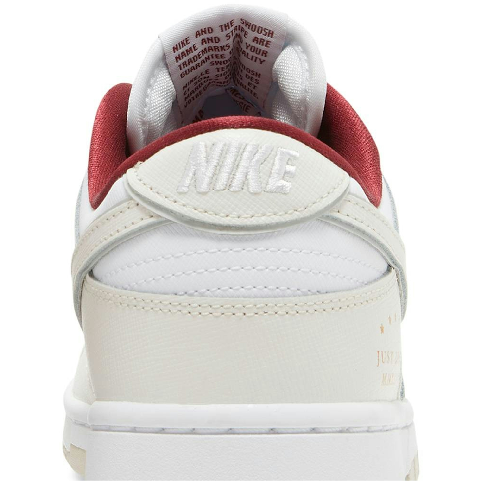 (Women) Nike Dunk Low SE Just Do It DV1160-100 Skidge – Image 7