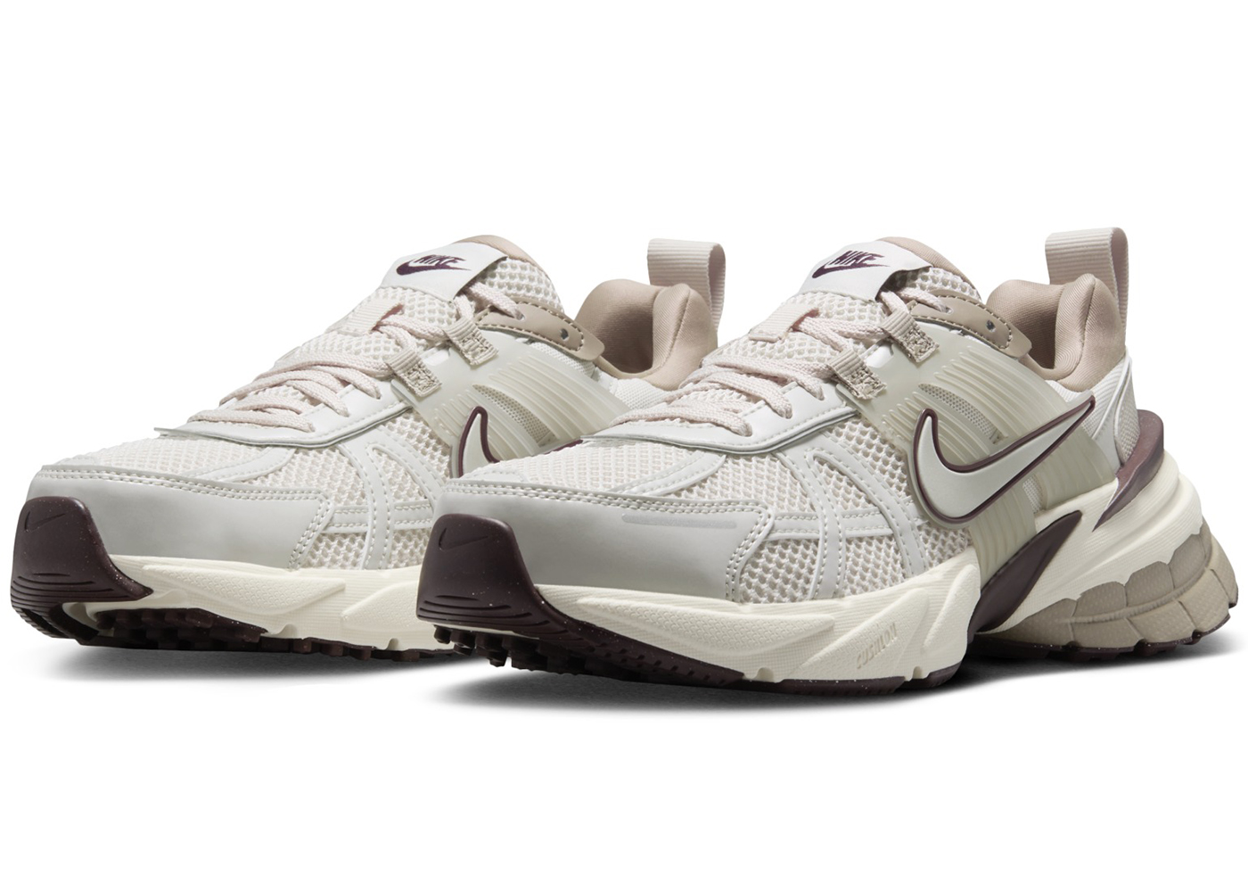 (Women) Nike V2K Run Light Orewood Brown FD0736-103 Skidge - Image 2