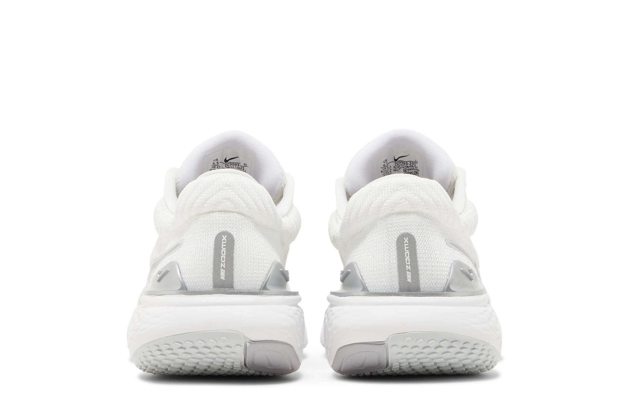 (Women) Nike ZoomX Invincible Run Flyknit 2 White Pure Platinum DC9993-101 Skidge - Image 6
