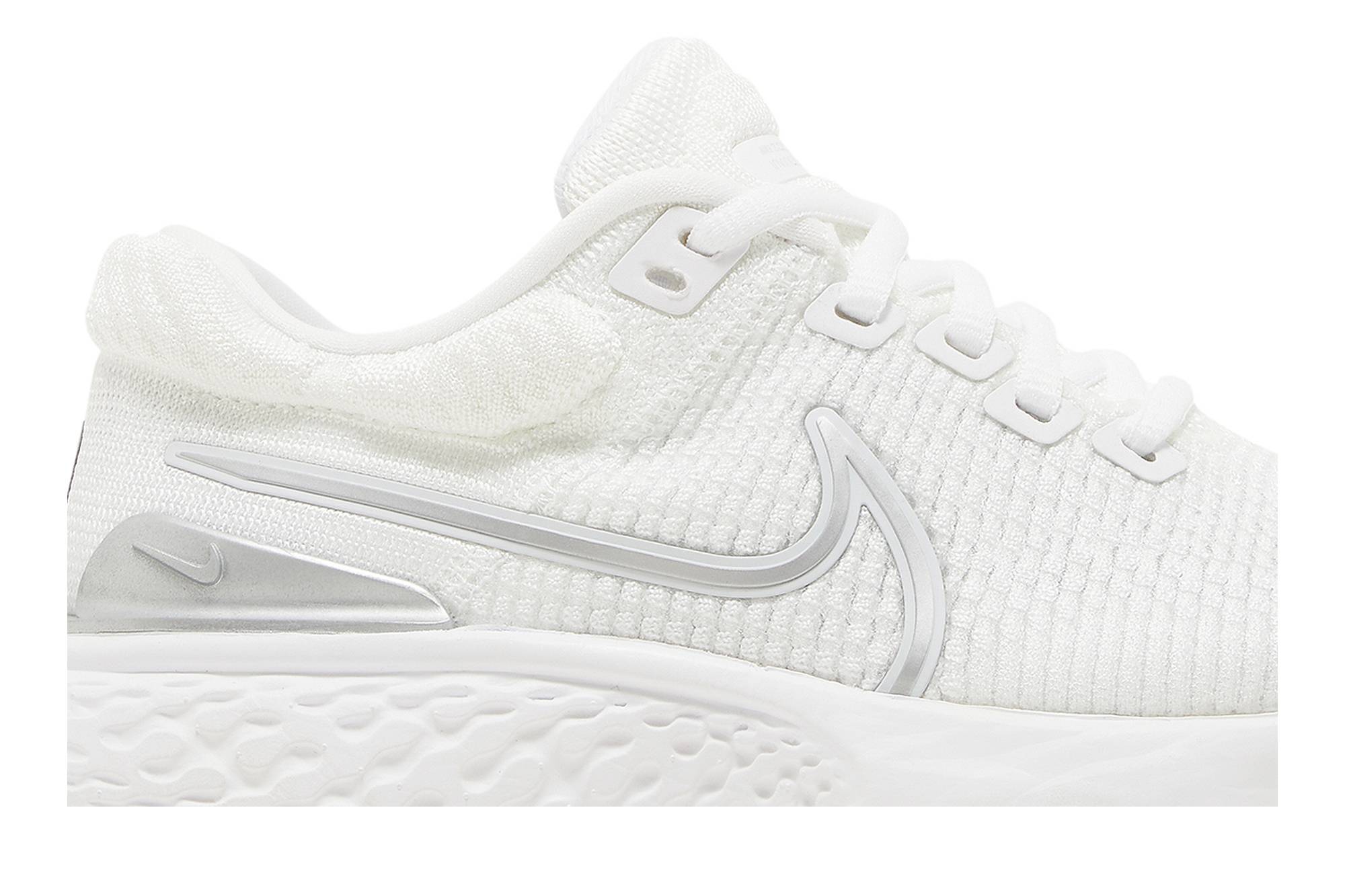 (Women) Nike ZoomX Invincible Run Flyknit 2 White Pure Platinum DC9993-101 Skidge - Image 2