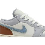 (Youth) Air Jordan 1 Low SE ‘Sashiko’ FZ5046-041 WABT