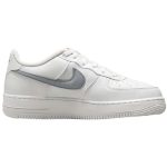 (Youth) Nike Air Force 1 Low White Grey Red FD9772-100 WABT