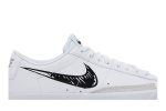 (Youth) Nike Blazer Low 77 GS Sketch – White Black DM7819-100 WABT