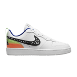 (Youth) Nike Court Borough Low 2 White Black Photon Dust DV1367-101 WABT