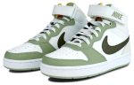 (Youth) Nike Court Borough Mid 2 Shoes ‘Off White Green’ FV3649-171 WABT