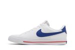 (Youth) Nike Court Legacy White Deep Royal Blue Red DA5380-107 WABT
