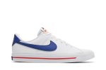 (Youth) Nike Court Legacy White Deep Royal Blue Red DA5380-107 WABT
