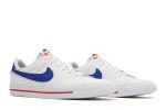 (Youth) Nike Court Legacy White Deep Royal Blue Red DA5380-107 WABT